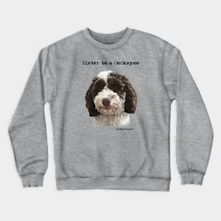 Cockapoo Dog Sister Crewneck Sweatshirt